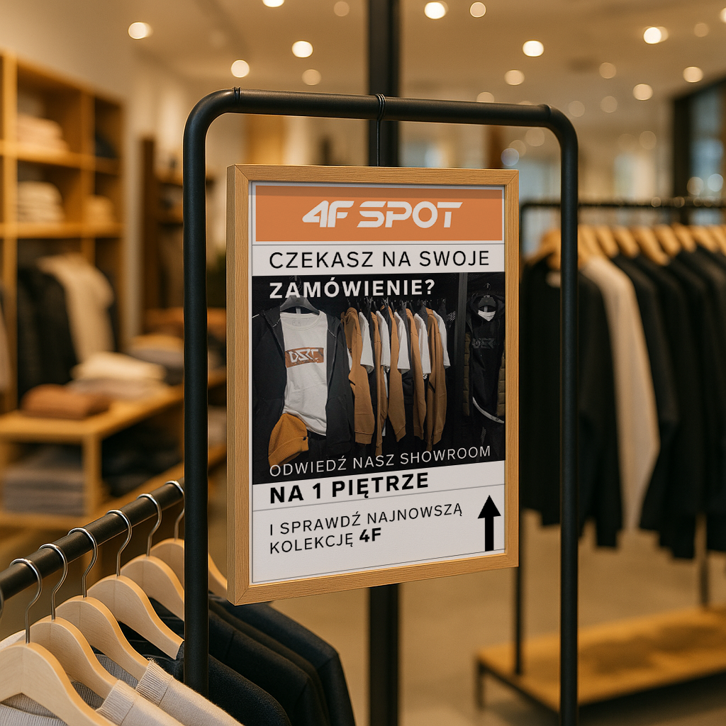 4F SPOT In-Store Signage
